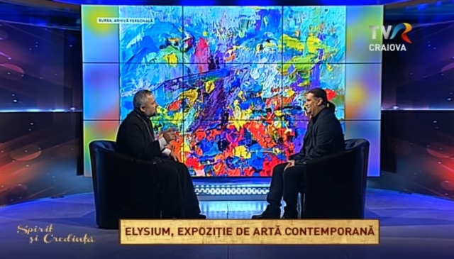“Spirit și credință”: ELYSIUM, expoziție de artă contemporană Vasile Fuiorea | VIDEO