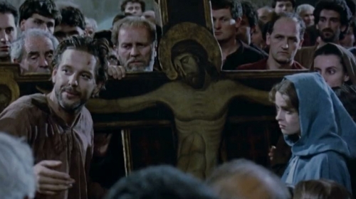 Mickey Rourke şi Helena Bonham Carter într-o extraordinară călătorie spirituală, în filmul „Sfântul Francisc”, la TVR 1