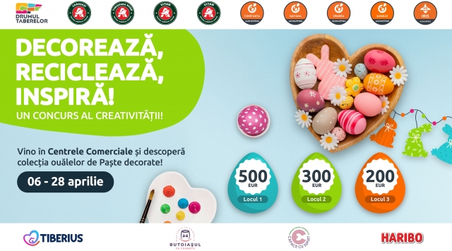 (P) Touch Agency semnează a III-a ediție a campaniei „Decorează, reciclează, inspiră!” pentru cele 9 centre Ceetrus
