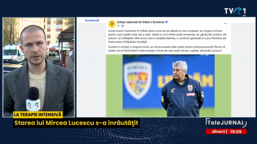 Starea lui Mircea Lucescu s-a înrăutățit