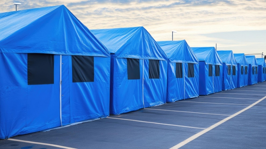 (P) 10 moduri ingenioase prin care companiile se folosesc de un cort de depozitare industrial