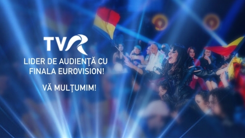 TVR, lider de audiență cu Finala Eurovision Song Contest