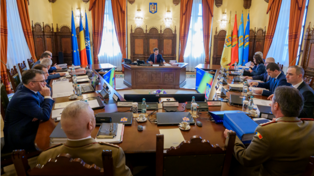 Ședință a Consiliului Suprem de Apărare a Țării, după prăbușirea unei drone la Galați