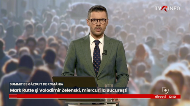 Mark Rutte și Volodimir Zelenski, la București pentru Summitul B9 și al Țărilor Nordice