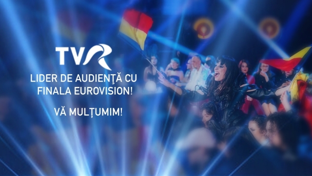 TVR, lider de audiență cu Finala Eurovision Song Contest