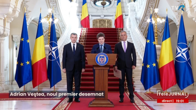 Nicușor Dan l-a desemnat pe Adrian Veștea în funcția de premier