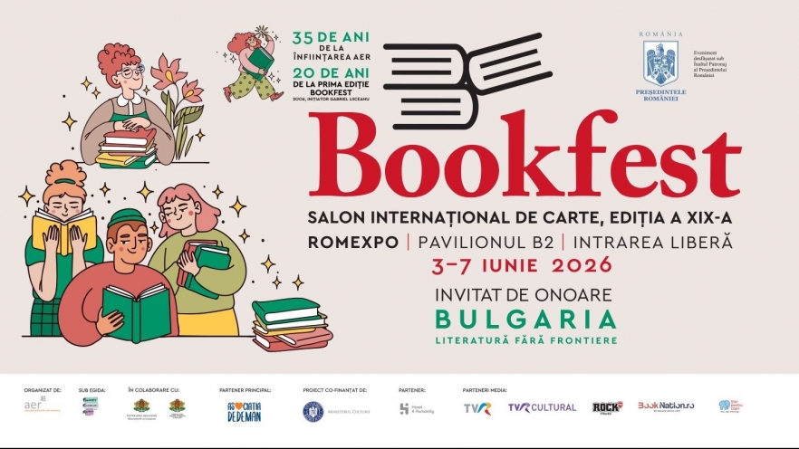 În inima celui mai mare târg de carte din România: ediții speciale Bookfest 2026, în direct la TVR Cultural