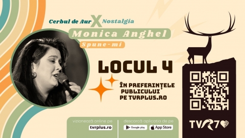 „Spune-mi”, piesa Monicăi Anghel – a patra cea mai votată în concursul „Cerbul de Aur Nostalgia”