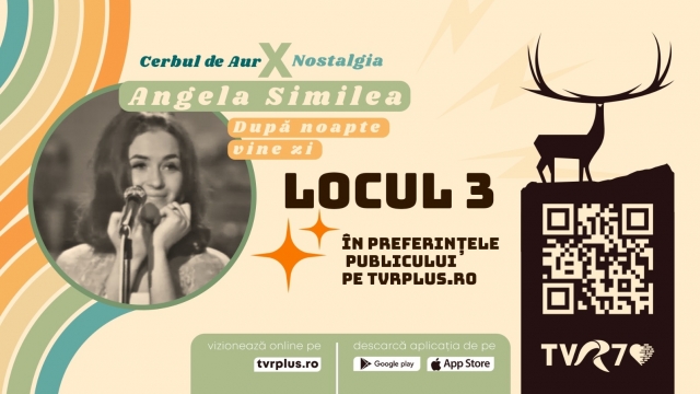 Piesa Angelei Similea „După noapte vine zi” – pe podium şi acum în inimile publicului: locul 3 în concursul „Cerbul de Aur Nostalgia”