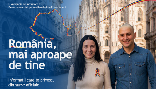 Departamentul pentru Românii de Pretutindeni lansează campania de informare „România, mai aproape de tine”