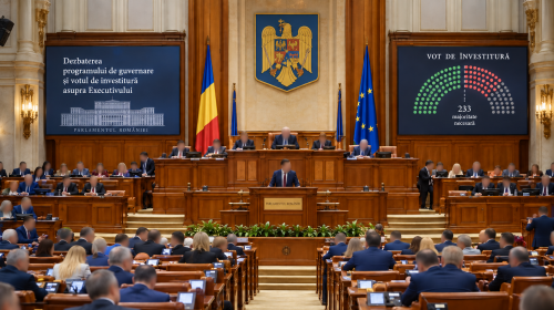 Ediții speciale TVR INFO - Votul în plen pentru cabinetul Mureşan