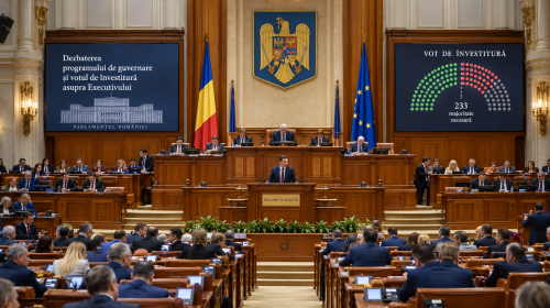 Ediții speciale TVR INFO - Votul în plen pentru cabinetul Mureşan