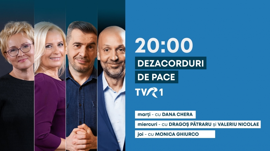 „Dezacorduri de pace” revine la TVR 1 cu un nou sezon și o formulă editorială schimbată