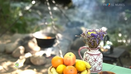 Gulaș în ceaun, la foc de lemne: rețeta bunicii, readusă la viață în natură | VIDEO