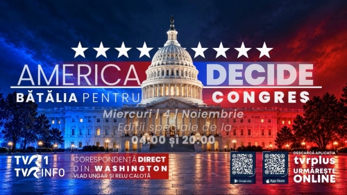 „America decide. Bătălia pentru Congres” – Ediţii Speciale la TVR