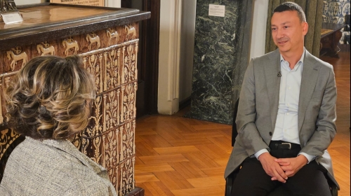 Sebastian Gheorghiu, despre pasiune, proiecte culturale și diplomație prin cultură, la „Interviurile TVR Cultural”