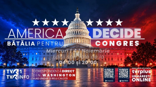 „America decide. Bătălia pentru Congres” – Ediţii Speciale la TVR
